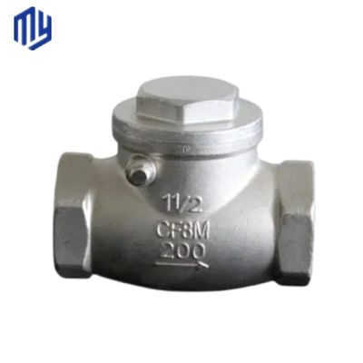Support ODM porte à disque unique à flèche de type balançoire soupape de vérification soupape de vidange Certificat CE