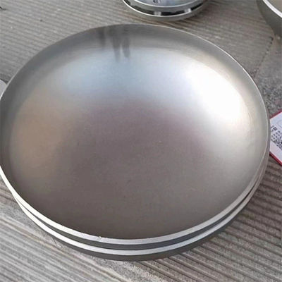 Soutien personnalisé OBM Conical Hemispherical Flange Vessel Plate Fin Caps Tête de coulée