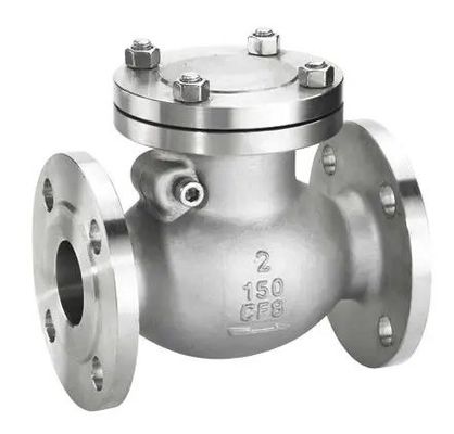 Valve de freinage à virage à boulonnage BS5163 de qualité industrielle pour température moyenne
