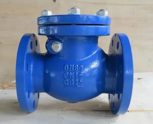 Ventilateur de freinage de siège en cuivre à flèche en fer ductile avec port personnalisé