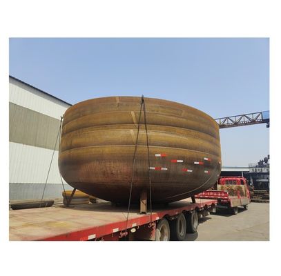 Vessel sous pression réservoir de récipient de fond d'étanchéité capuchon d'extrémité de tête avec connexion de soudage personnalisée