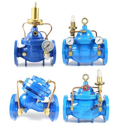 DI/SS Ventilateur de régulation de l'eau du corps PRV Pression de réduction de la pression de la vanne