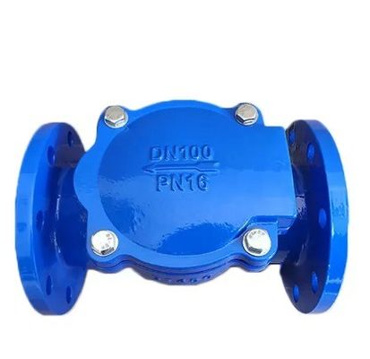 Service personnalisé 2 pouces 3 pouces 4 pouces de fer ductile ANSI flange soupape de contrôle de disque en caoutchouc