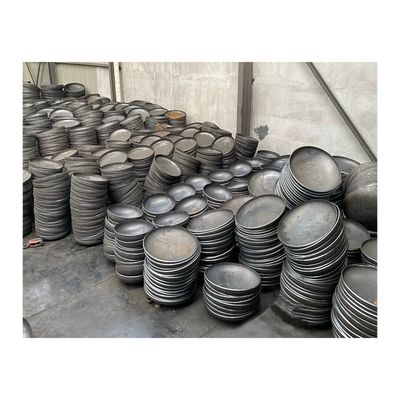 800 mm 900 mm 1000 mm Torisphérique en acier au carbone Tête elliptique pour la connexion de coulée