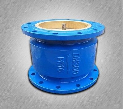Valve de contrôle silencieuse en fonte DN65 pour économiser de l'énergie dans les milieux d'eau et la taille du port OEM