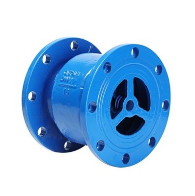 Valve de contrôle silencieuse en fonte DN65 pour économiser de l'énergie dans les milieux d'eau et la taille du port OEM