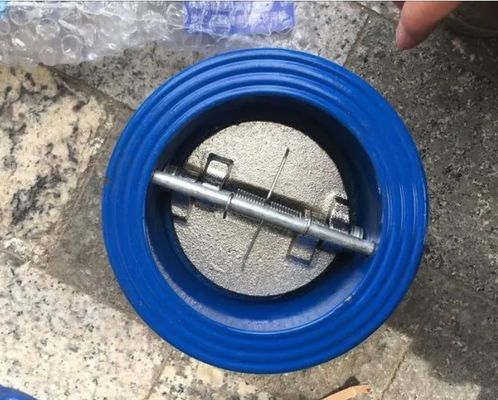 Valve d'entrée en acier inoxydable à support d'eau avec disque PTFE OEM ODM et CF8 CF8M SS304 SS316 WCB