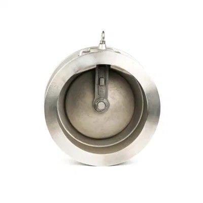 Le système d'alimentation en eau DN 50 Wafer Lift Single Plate Swing Check Valve Flange en acier inoxydable Pn25