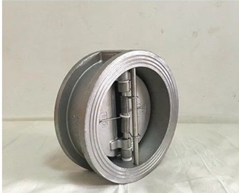 Le système d'alimentation en eau DN 50 Wafer Lift Single Plate Swing Check Valve Flange en acier inoxydable Pn25