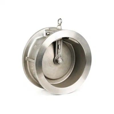 Le système d'alimentation en eau DN 50 Wafer Lift Single Plate Swing Check Valve Flange en acier inoxydable Pn25