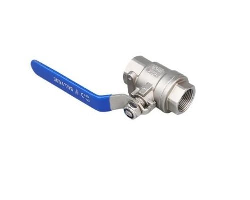 Valve à bille de gaz en laiton de déshydratation avec fonction de mini-valve en acier inoxydable