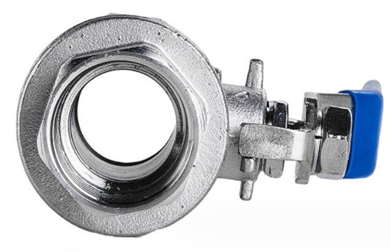 Ventileur à bille à fil interne en acier inoxydable 304 316 DN20-NPT 2PC pour systèmes hydrauliques