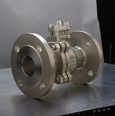 Valve à bille à bride 2PC avec actionneur pneumatique/électrique