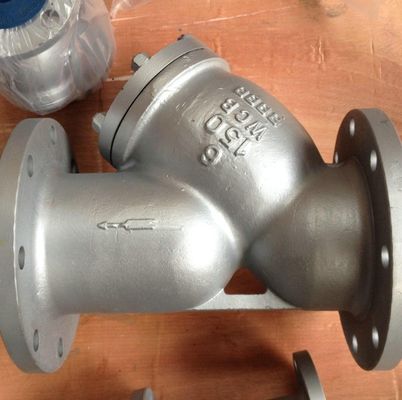 Corps SS personnalisé DIN AWWA Flanges en fer forgé Y Filtre type Y Filtre à eau
