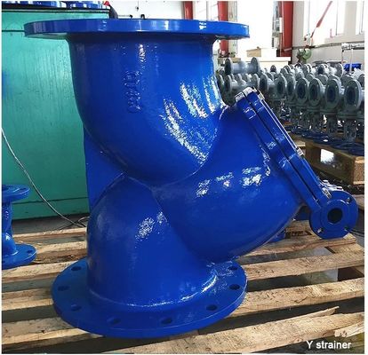 Corps SS personnalisé DIN AWWA Flanges en fer forgé Y Filtre type Y Filtre à eau