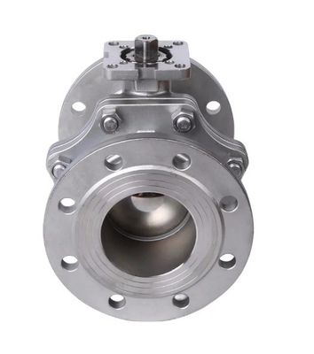 Valve à bille flottante de type CF8/CF8m/acier au carbone 2PC pour les milieux d'eau et les pare-feu