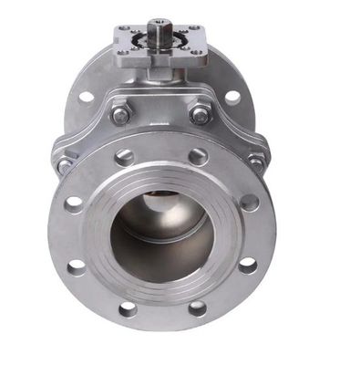 Valve à bille flottante de type CF8/CF8m/acier au carbone 2PC pour les milieux d'eau et les pare-feu