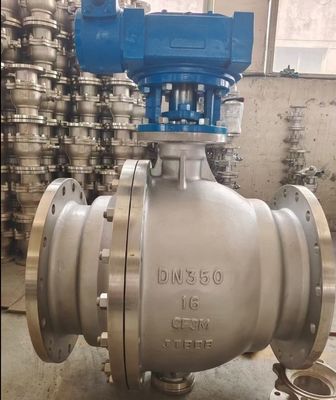 Valve à bille flottante de type CF8/CF8m/acier au carbone 2PC pour les milieux d'eau et les pare-feu