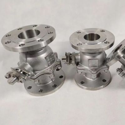 Pn16 DN65 CF8 soupape à bille en acier inoxydable avec service après-vente