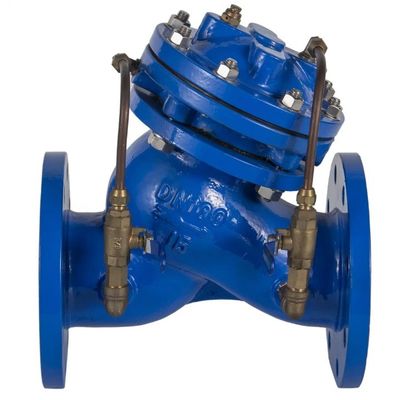 Valve de commande de pompe à eau multifonctionnelle à température moyenne type DN50-DN600 PN16