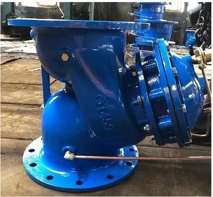 Valve de commande de pompe à eau multifonctionnelle à température moyenne type DN50-DN600 PN16
