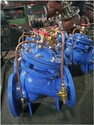 Valve de commande de pompe à eau multifonctionnelle à température moyenne type DN50-DN600 PN16