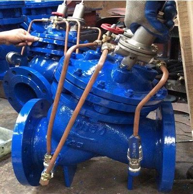 Certificat complet soupape de régulation de la pression d'eau en fer ductile pour les besoins personnalisés