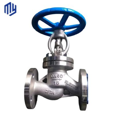 Valves globe en acier inoxydable à coulée/forgé/en acier inoxydable fiables et durables avec joints de fermeture