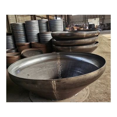 Connexion de soudage personnalisée Asme Tête hémisphérique ellipso-sodienne en dôme