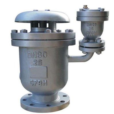 Valve d'échappement composée pour la ventilation d'air dans les systèmes hydrauliques à température moyenne