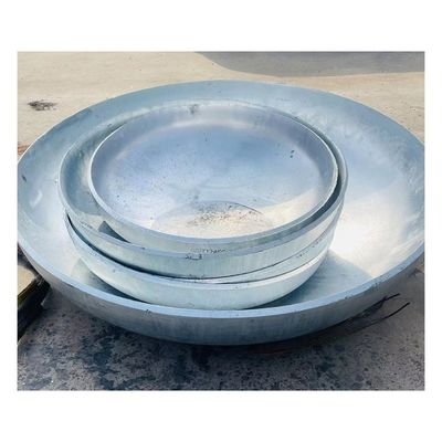 Certificat complet pour la tête de demi-sphère en tête de plat ellipsoïdale en acier au carbone