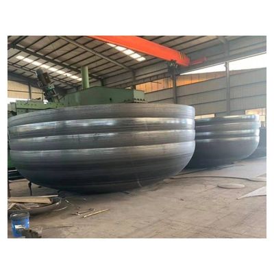 Certificat complet pour la tête de demi-sphère en tête de plat ellipsoïdale en acier au carbone