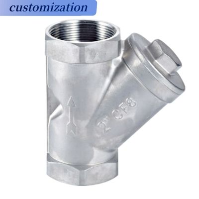 Structure du diaphragme supportée par OBM Sus304 316 Y Filtre type Y Filtre à fils féminin