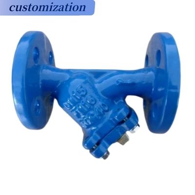 Filtre de type Y en acier inoxydable Pn16 Din en fonte pour les supports gazeux