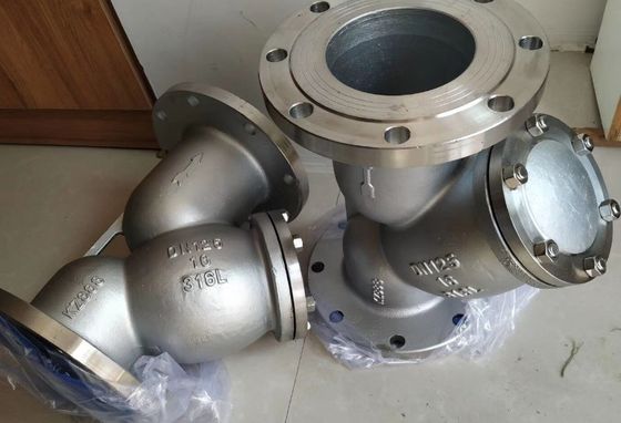 Matériau de carrosserie WCB de premier ordre DIN filtrage en acier inoxydable type Y pour vos spécifications