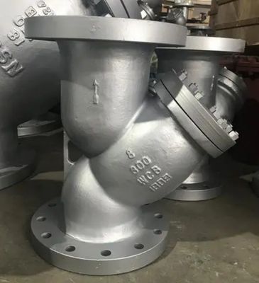 Température normale en acier inoxydable à brides de type Y Filtre Y-Strainer avec excellent