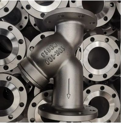 OEM Port Size Filtre en acier inoxydable Flange Y Strainer avec conception générale et flange