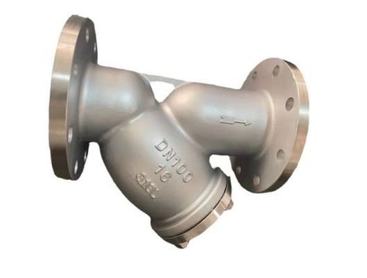 OEM Port Size Filtre en acier inoxydable Flange Y Strainer avec conception générale et flange
