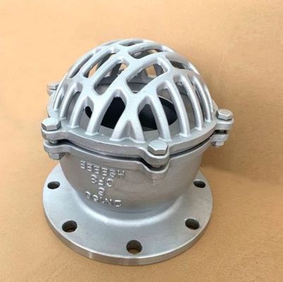 Performance et support fiables de la soupape de pied à extrémité en fer forgé marine