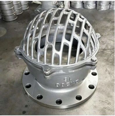 Performance et support fiables de la soupape de pied à extrémité en fer forgé marine