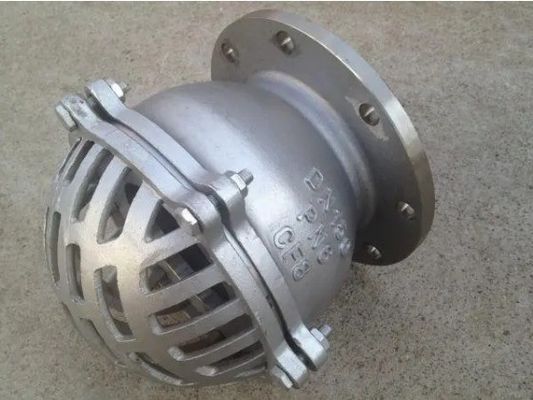 Performance et support fiables de la soupape de pied à extrémité en fer forgé marine