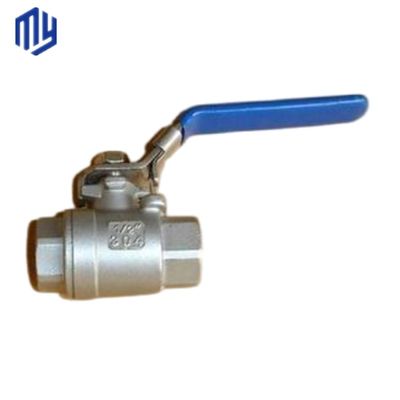 Valve à bille en acier inoxydable 2PCS 3PC pour le contrôle de l'eau