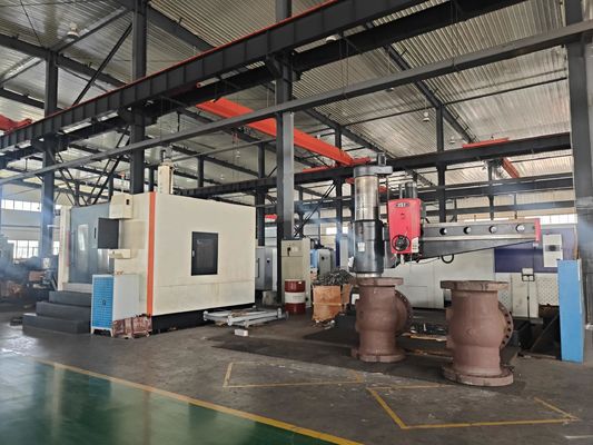 Générale DN15 DN50 soupape à bille en laiton avec levier de forge et fonctionnement pneumatique