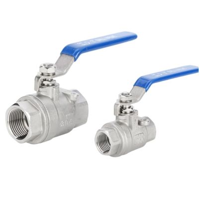 Résultats de la valve à bille à trunnion à 2 PC