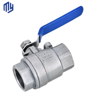 Résultats de la valve à bille à trunnion à 2 PC