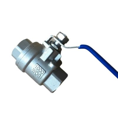 ODM Supporté 2PC soupape à bille en acier inoxydable pour les besoins personnalisés et compétitifs