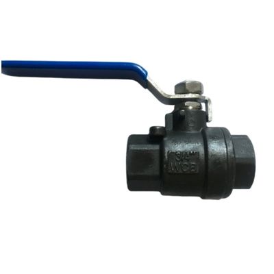 Valve à bille en acier inoxydable Q41F personnalisée 2 PCS pour les supports à température normale