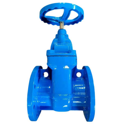 Ventilateur de porte de flange à tige ascendante fer ductile doux scellé adapté aux conduites d'eaux usées