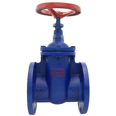 Ventilateurs de la porte du système d'eau Z45T-16Q connexion à la bride en fer ductile Pas de levage de soupape de la tige