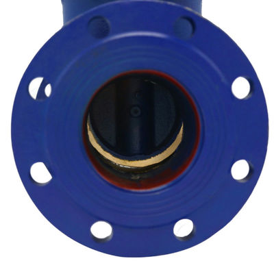 Ventilateurs de la porte du système d'eau Z45T-16Q connexion à la bride en fer ductile Pas de levage de soupape de la tige